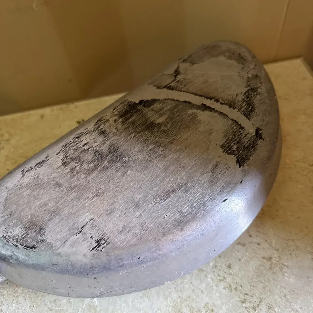 Merit Double Sided Fish Omelet Fry Flip Pan Skillet Vintage USA